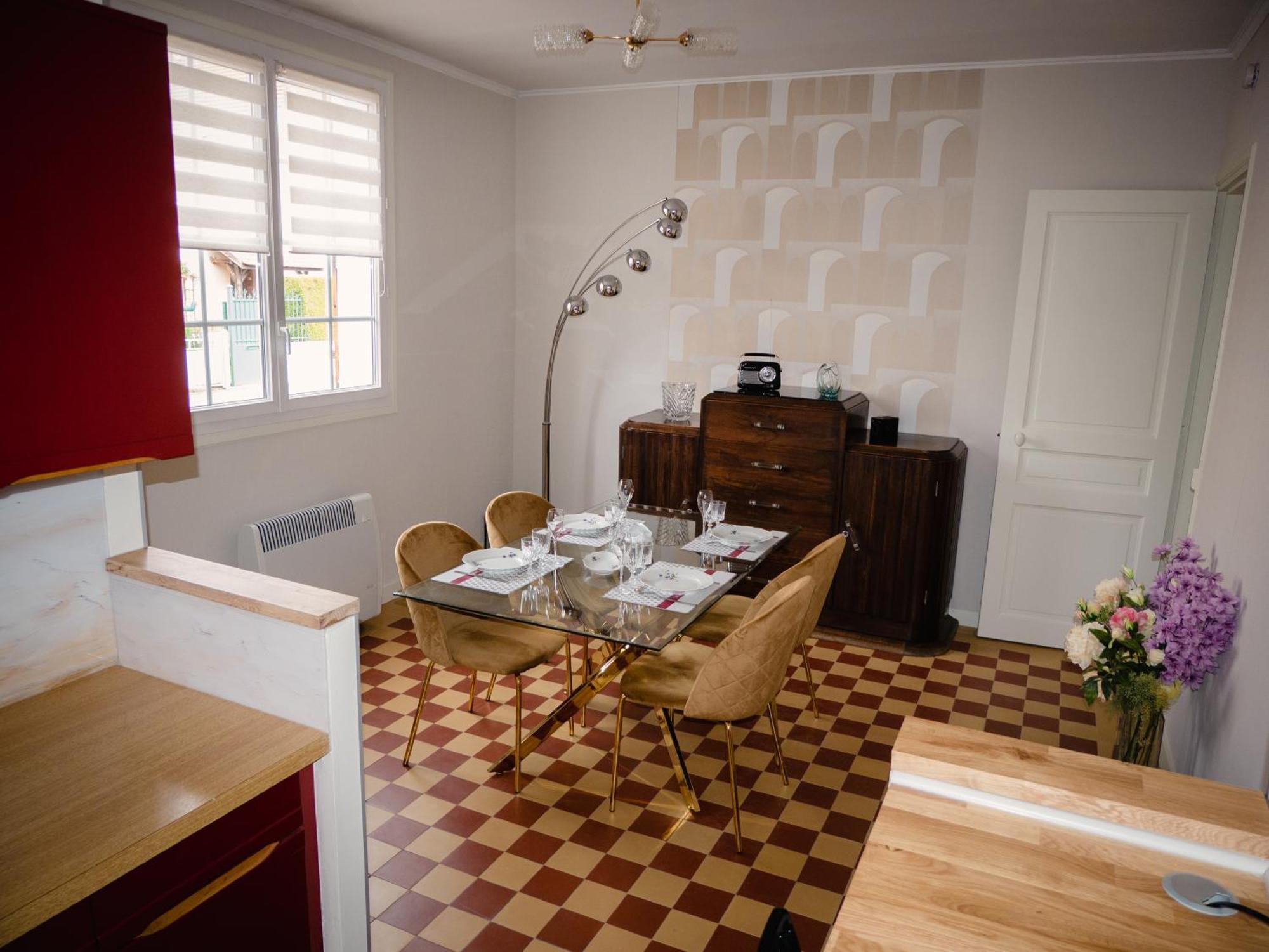 Villa Un Brin De Bonheur Troyes Esterno foto
